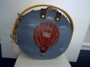 HOT AIR BALLOON BASKET WITH LINER
